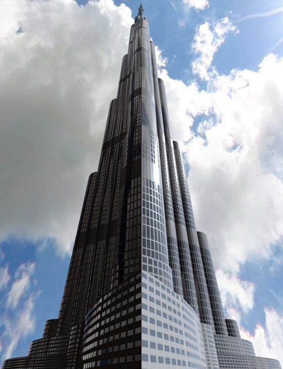 Burj Dubai - самый высокий небоскреб в мире