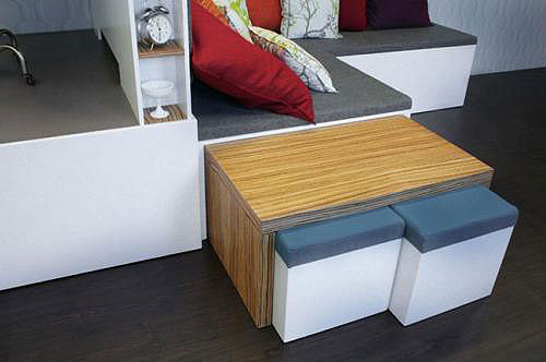 Многофункциональная мебель для маленькой квартиры – фото
