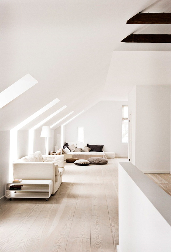 Упорядоченная геометрия: белоснежные апартаменты в Швеции