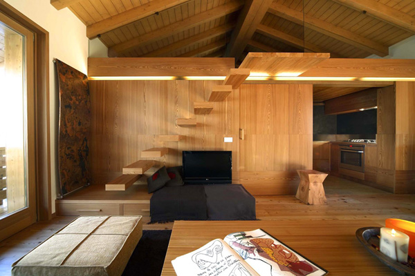 Особняк в Италии с теплой древесной отделкой. Проект роскошного дома