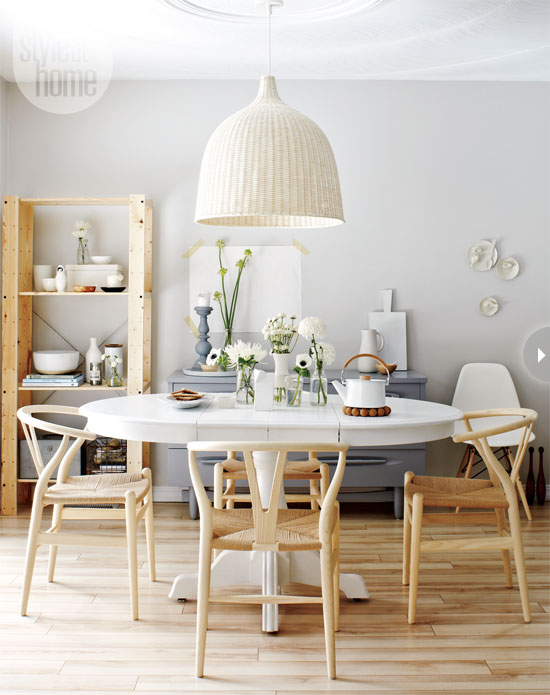 Бюджетный модный интерьер с мебелью в стиле IKEA
