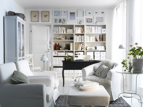 Бюджетный модный интерьер с мебелью в стиле IKEA
