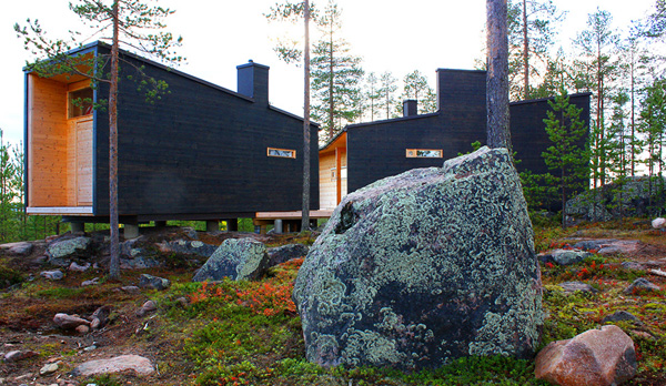 Деревянный дом Valtanen в Лапландии: единение с природой