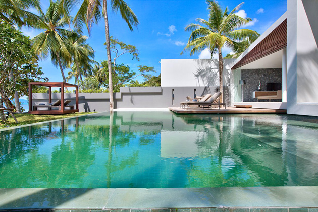 Роскошный отель с бассейнами на острове Самуи