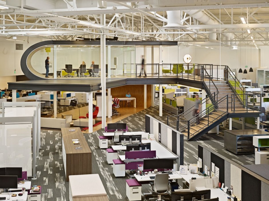 Дизайн штаб-квартиры One Workplace в Калифорнии
