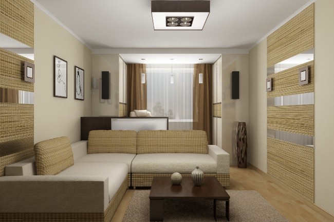 Дизайн интерьера однокомнатной квартиры: основные подходы