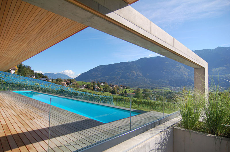 Дом с живописной панорамой в Лихтенштейне
