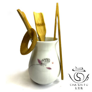 Набір чайних інструментів для чайних церемоній з керамічною вазою