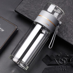 Колба для заварювання китайського чаю, 400 мл. Сіра