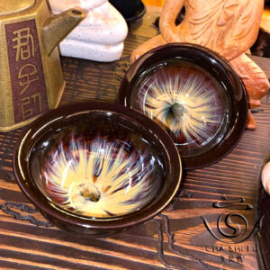 Піала керамічна кошаче око  110 мл.- №3