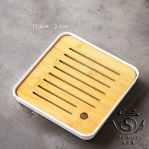 Чабань бамбукова біла, чайний столик 19,8 х 19,8