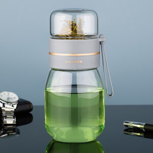 Колба для заварювання китайського чаю, 450 мл. Сіра