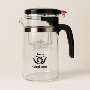 Скаляний чайник заварювальний Тіпод з кнопкою 500 мл.