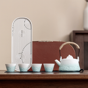 Дорожній чайний набір «Ніжна Хвиля»